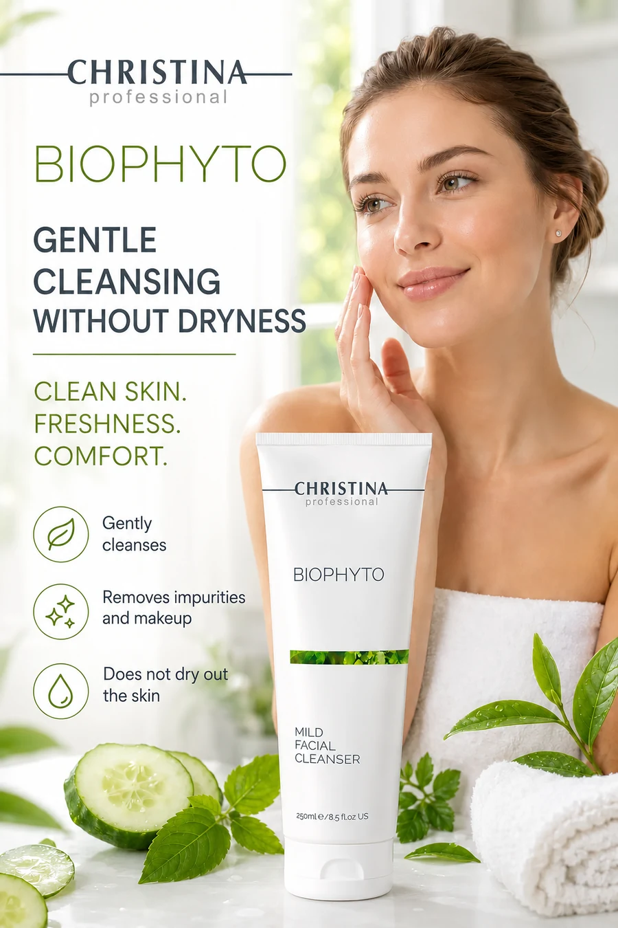 Bio Phyto Mild Facial Cleanser for gentle cleansing of sensitive skin