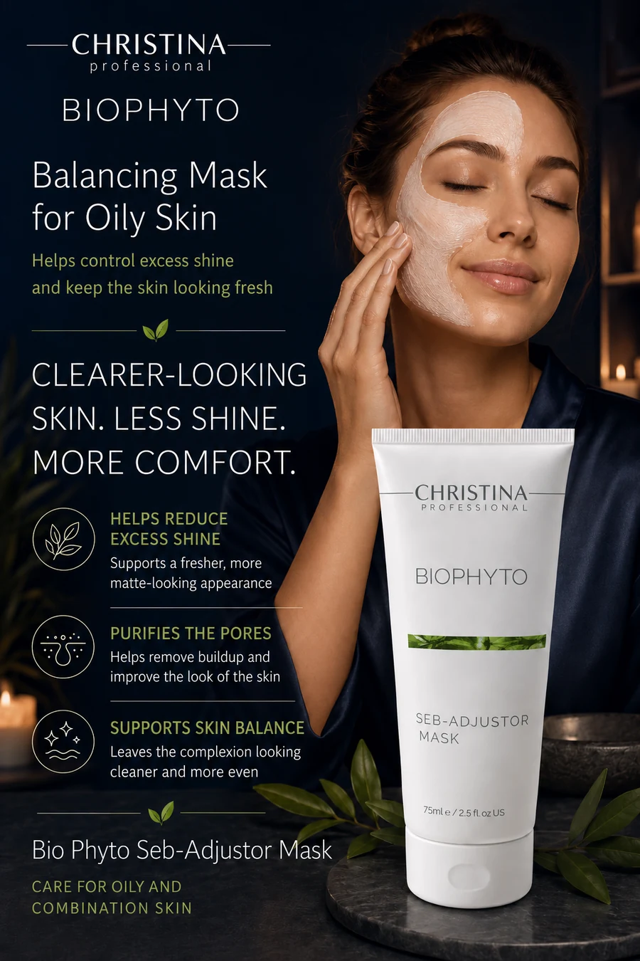 Bio Phyto Seb-Adjustor Mask mask for oily skin